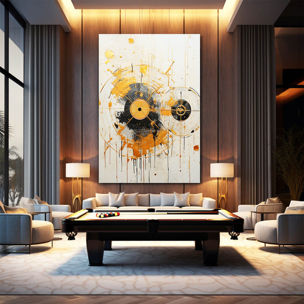 Living Room Abstract Wall Art | MusaArtGallery™