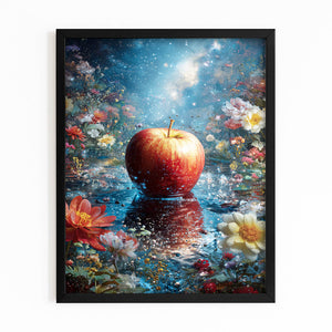 Living Room Apple Art