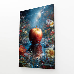 Living Room Apple Art