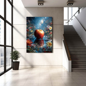 Living Room Apple Art