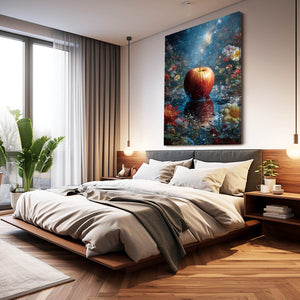 Living Room Apple Art