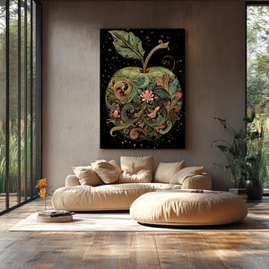Living Room Apple Wall Art
