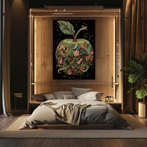 Living Room Apple Wall Art