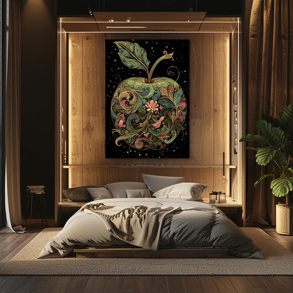 Living Room Apple Wall Art
