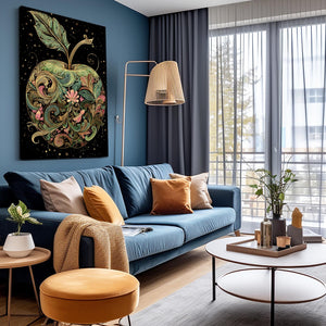 Living Room Apple Wall Art