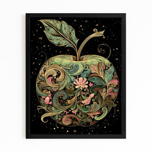 Living Room Apple Wall Art