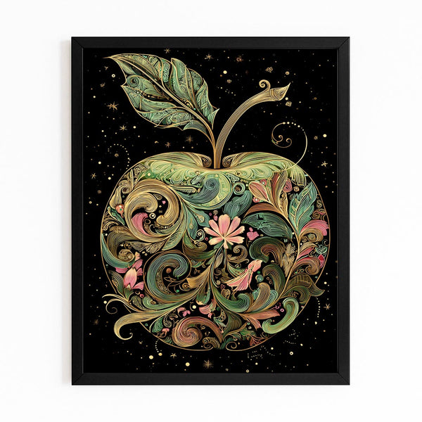 Living Room Apple Wall Art