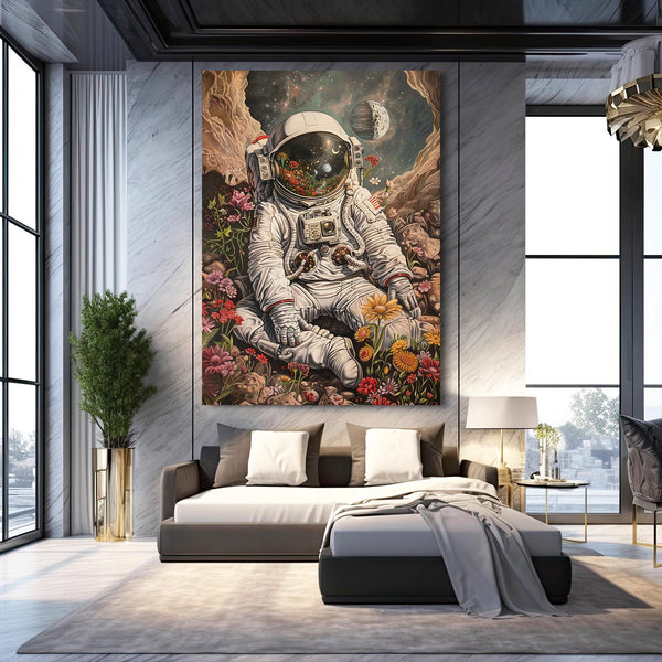 Living Room Astronaut Art  | MusaArtGallery™