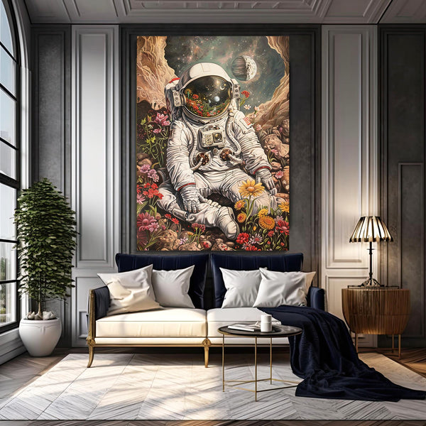 Living Room Astronaut Art  | MusaArtGallery™