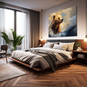 Living Room Bear Wall Art