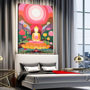 Living Room Buddha Wall Art | MusaArtGallery™