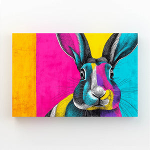 Living Room Bunny Print