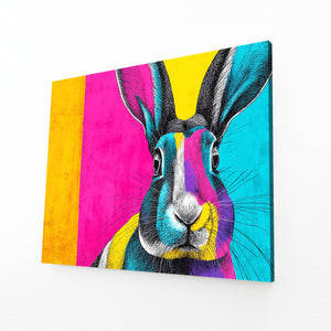 Living Room Bunny Print