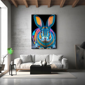 Living Room Bunny Rabbit Wall Art