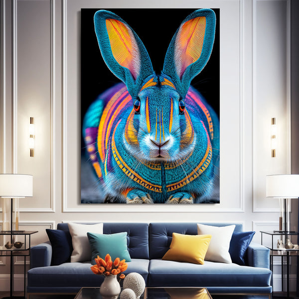 Living Room Bunny Rabbit Wall Art