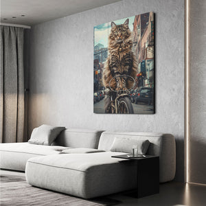 Living Room Cat Art  | MusaArtGallery™