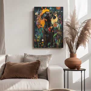 Living Room Dog Art