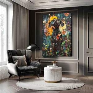 Living Room Dog Art