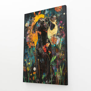 Living Room Dog Art