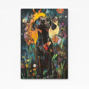 Living Room Dog Art