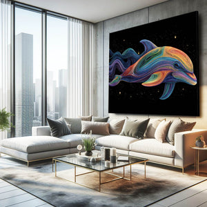 Living Room Dolphin Art