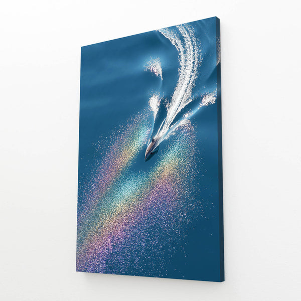 Living Room Dolphin Wall Art