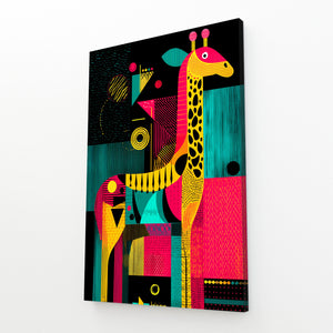 Living Room Giraffe Art