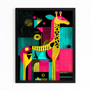 Living Room Giraffe Art
