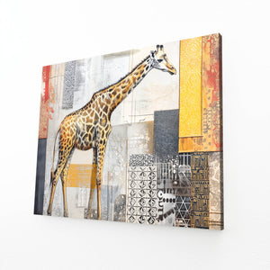 Living Room Giraffe Wall Decor