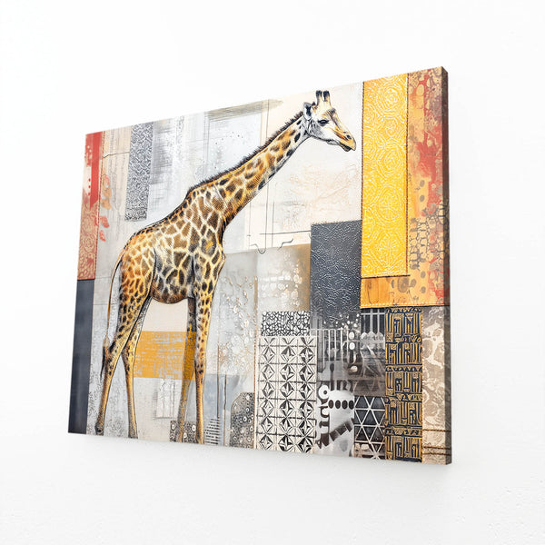 Living Room Giraffe Wall Decor