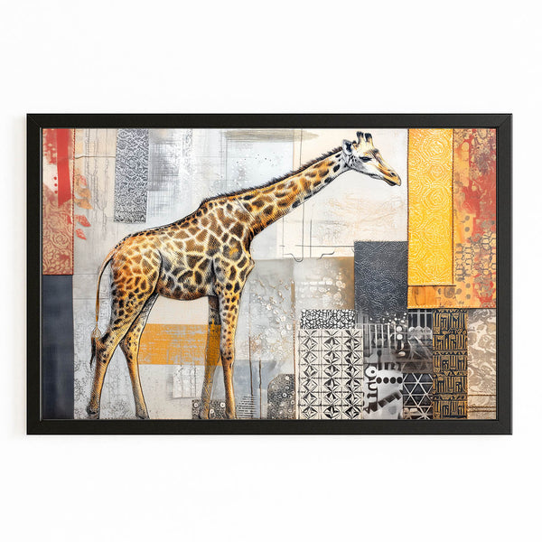Living Room Giraffe Wall Decor