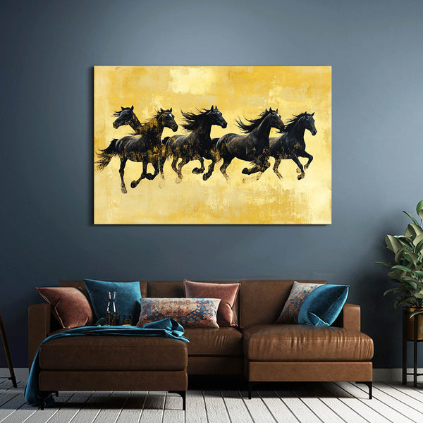 Living Room Horse Art