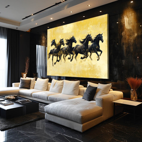 Living Room Horse Art