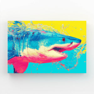 Living Room Shark Art