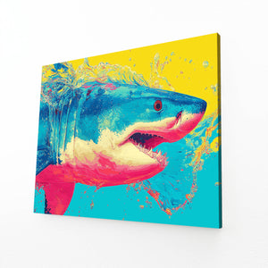 Living Room Shark Art