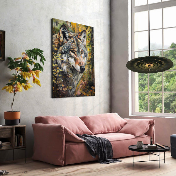 Living Room Wolf Art  | MusaArtGallery™