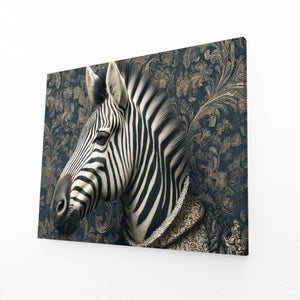 Living Room Zebra Artwork