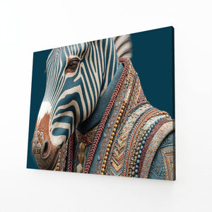 Living Room Zebra Wall Art