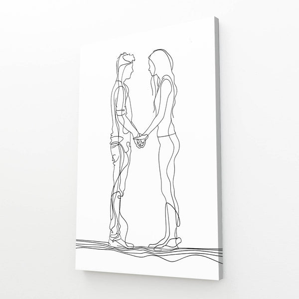 Love Connection Line Art | MusaArtGallery™