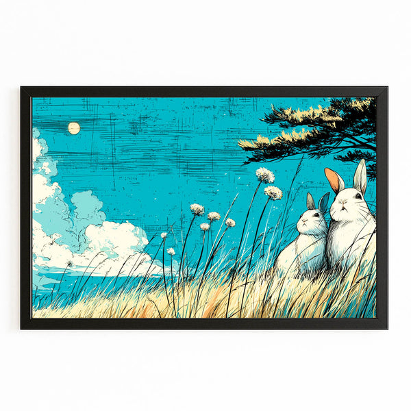 Love Rabbit Wall Art