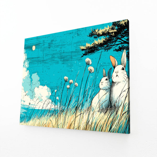 Love Rabbit Wall Art