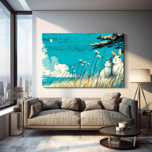 Love Rabbit Wall Art