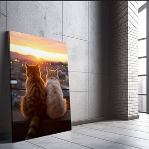 Lovely Cat Art Wall | MusaArtGallery™