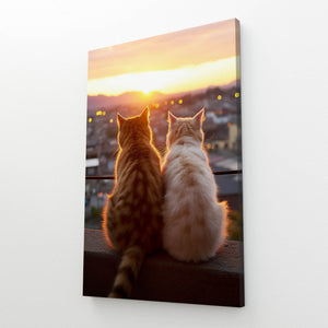 Lovely Cat Art Wall | MusaArtGallery™