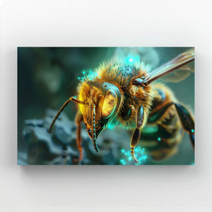 Luminous Glow Bee Art | MusaArtGallery™