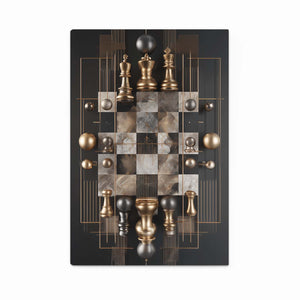 Luxury Chess Board Wall Art