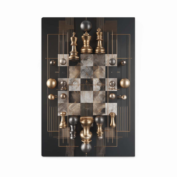 Luxury Chess Board Wall Art