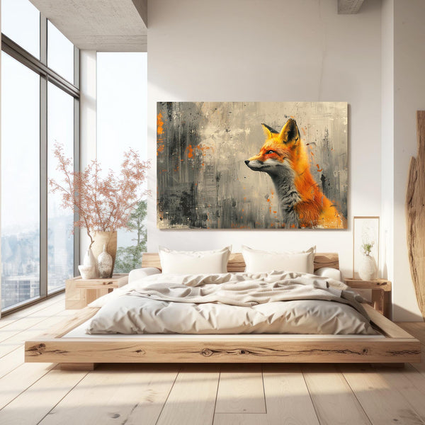 Majestic Fox Portrait Fox Art | MusaArtGallery™