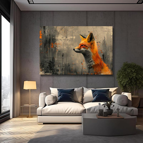 Majestic Fox Portrait Fox Art | MusaArtGallery™