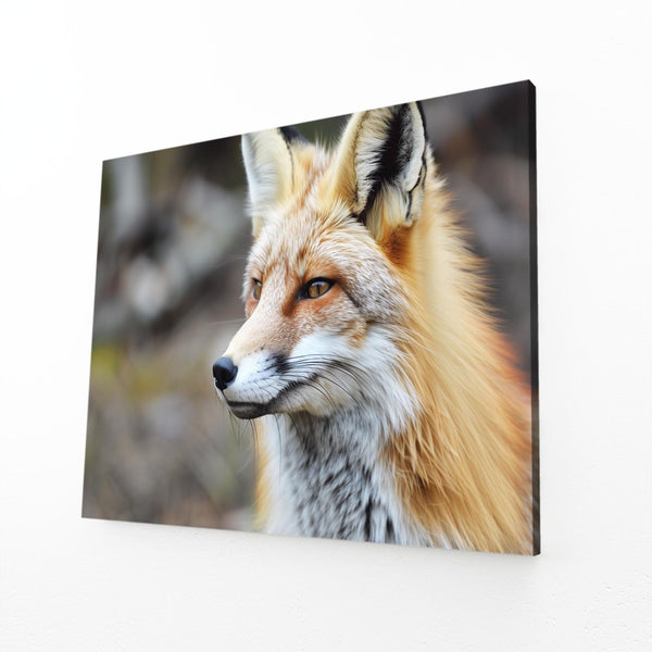 Majestic Fox Profile Art | MusaArtGallery™